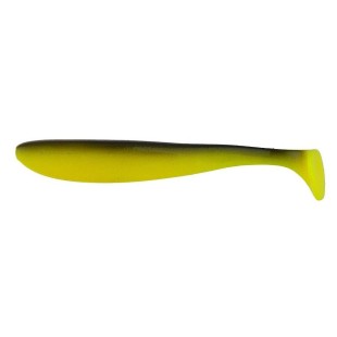 Przynęta gumowa DAM Effzett 8cm Greedy Shad, kolor: Black Lemon (10szt.)