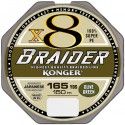 Plecionka Konger Braider X8 0,14mm/150m - Olive Green