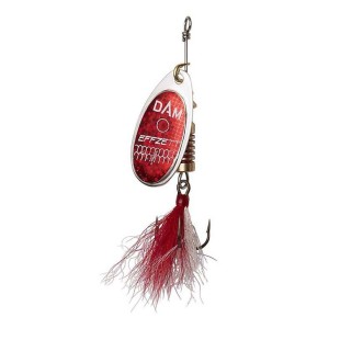 Błystka DAM Effzett Standard Dressed rozm.2/4g, Fire Shark