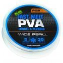 Siatka PVA Fox Mesh Refills - Fast Melt Wide 35mm/5m