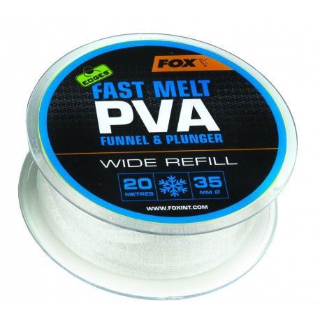 Siatka PVA Fox Mesh Refills - Fast Melt Narrow 25mm/20m