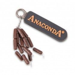 Ciężarek na żyłkę Anaconda Rig Weights 3,1mm - Brown (15szt.)