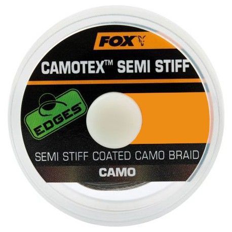 Plecionka przyponowa Fox Edges Camotex Semi Stiff 20lb/20m Camo