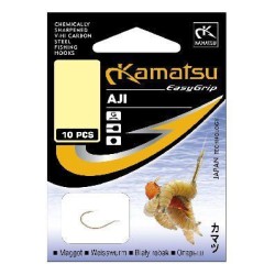 Przypon Kamatsu Aji Robak Biały Nr.12/0,12mm 50cm (10szt)