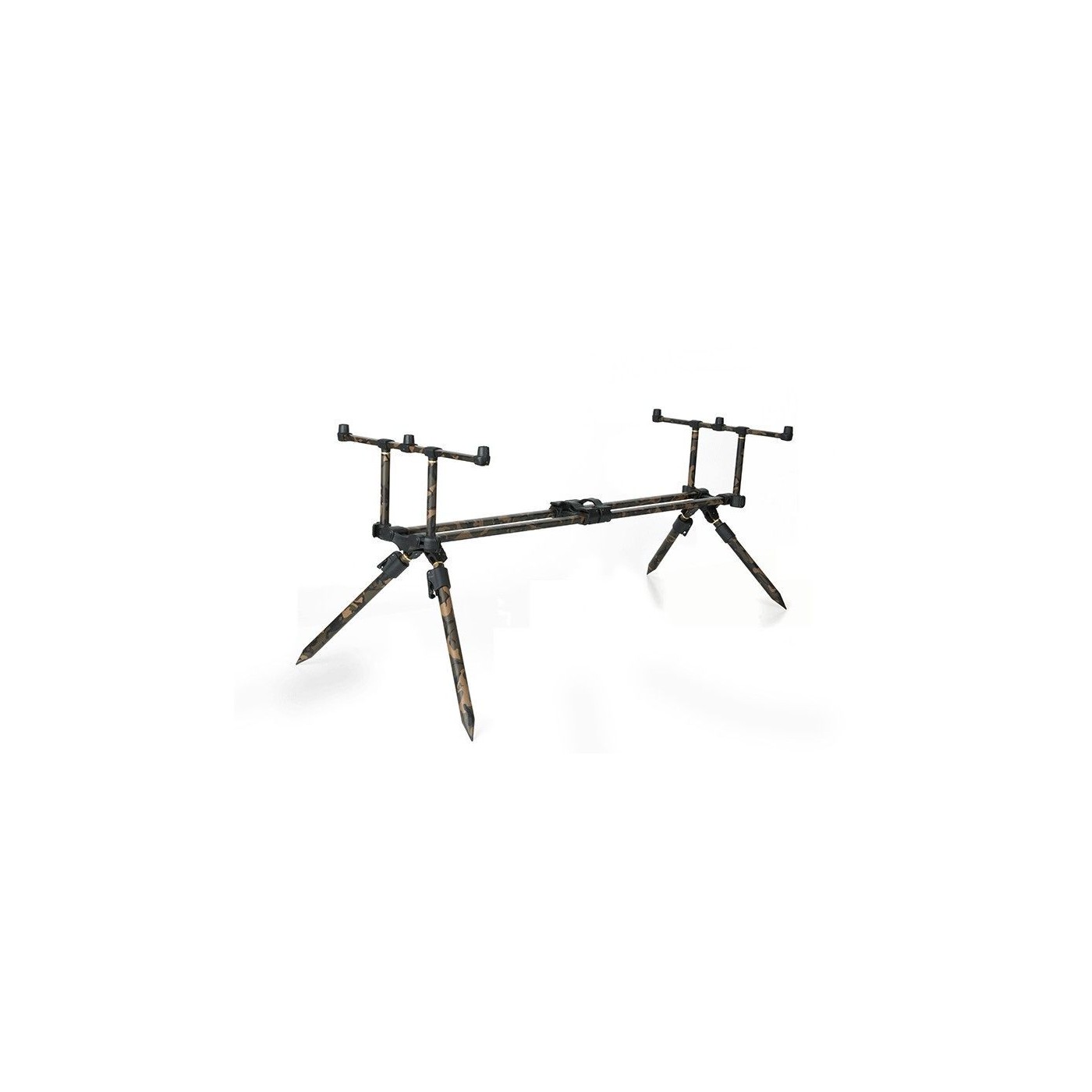 Fox Horizon Duo Camo 3 Rod Pod - 2 Jambes Longues 36" - Support Cannes Pêche Carpe - Neuf