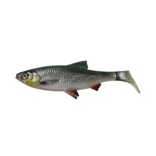 Przynęta gumowa Savage Gear 4D River Roach 18cm/70g, Green Silver UV
