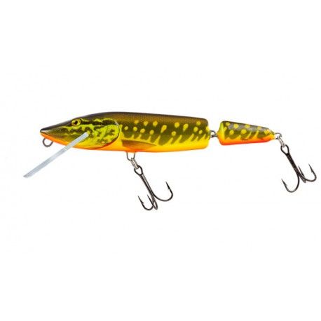 Wobler Salmo Pike Jointed Deep Runner 13,0cm/24,0g, Hot Pike