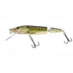 Wobler Salmo Pike Jointed Deep Runner 13cm/24g, Real Pike