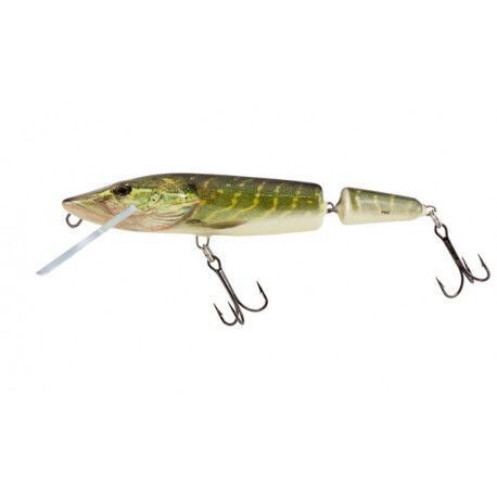 Wobler Salmo Pike Jointed Deep Runner 13,0cm/24,0g, Real Pike
