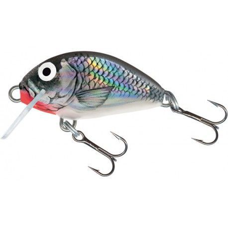Wobler Salmo Tiny Floating 3,0cm/2,0g, Holographic Grey Shiner