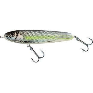 Wobler Salmo Sweeper Sinking 10,0cm/19,0g, Silver Chartreuse Shad