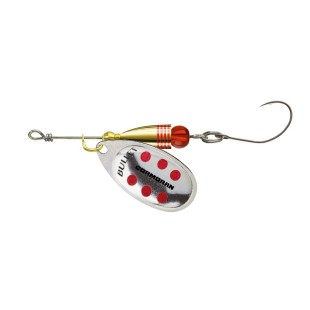 Błystka Cormoran Bullet Single Hook rozm.2/4,0g, Silver/Red dots