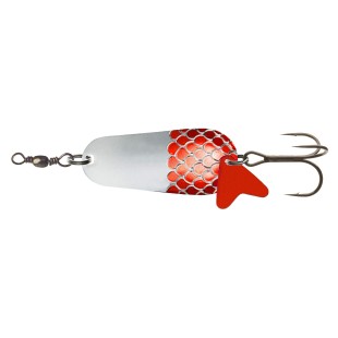 Błystka Cormoran Cora-Z 6,7cm/30,0g, Silver/Red scales