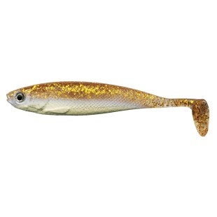 Przynęta gumowa Cormoran Action Fin Shad 10cm/7g, Golden Seed (2szt.)