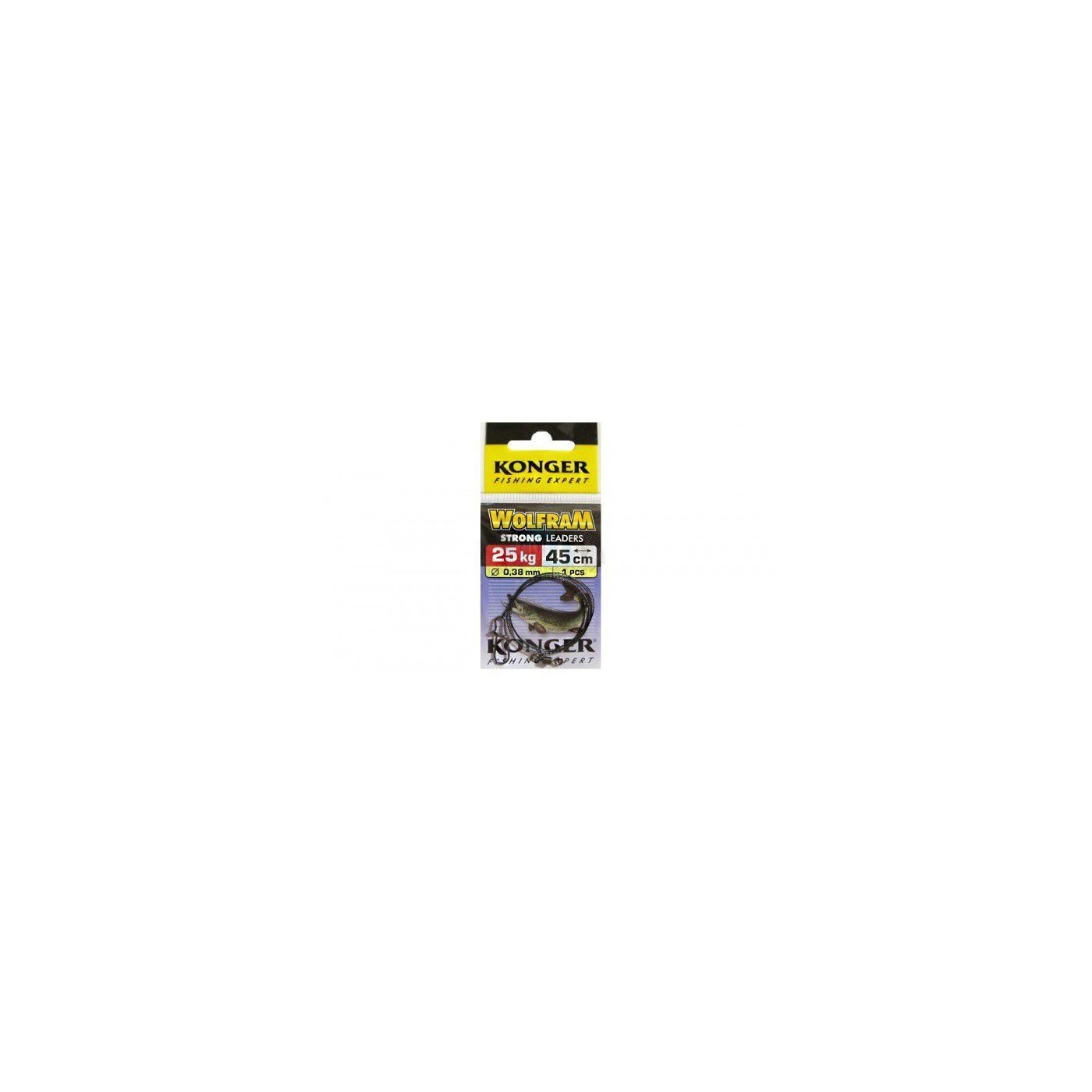 Przypon Konger Wolfram Strong 45cm/25kg (2szt.)