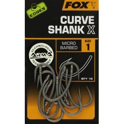 Haczyk Fox Edges Curve Shank X Hooks rozm.1 (10szt.)