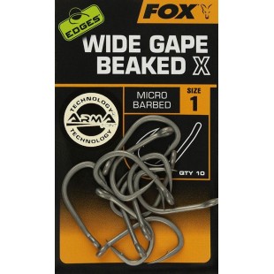 Haczyk Fox Edges Wide Gape Beaked X Hooks rozm.1 (10szt.)