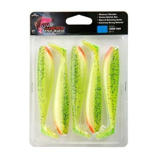 Przynęta gumowa Fox Rage Zander Pro Shad UV 7,5cm, Lemon Tiger (5szt.)