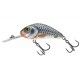 Wobler Salmo Rattlin Hornet Floating 3,5cm/3,1g, Silver Holographic Shad