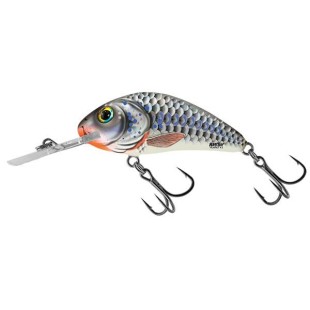 Wobler Salmo Rattlin Hornet Floating 4,5cm/6g, Silver Holographic Shad