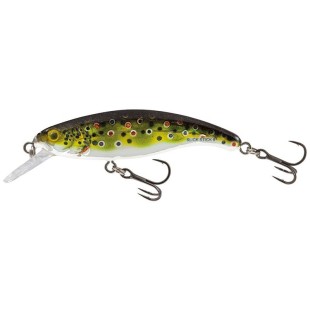 Wobler Salmo Slick Stick Floating 6cm/3g, Holographic Brownie