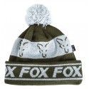 Czapka Fox Lined Bobble Hat Green/Silver