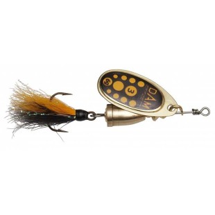 Błystka DAM Effzett Executor Dressed rozm.5/11g, Blacky