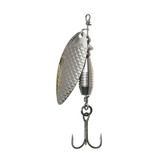 Błystka DAM Effzett Fast Water Spinner rozm.3/10g, Silver
