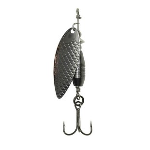 Błystka DAM Effzett Fast Water Spinner rozm.4/14g, Gunsmoke