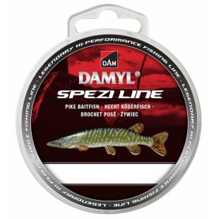 Żyłka DAM Damyl Spezi Line Pike Bait Fish 0,30mm/300m, ciemnoszara