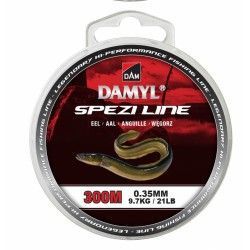 Żyłka DAM Damyl Spezi Line Eel 0,35mm/300m, wielobrązowa