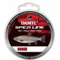 Żyłka DAM Damyl Spezi Line Trout 0,18mm/500m, przezroczysta