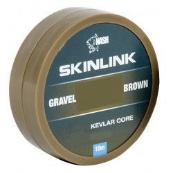 Plecionka przyponowa Nash Skinlink Semi-Stiff 35lb/10m, Gravel