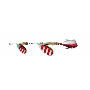 Błystka DAM Effzett Tandem Dressed 10g, Stripe