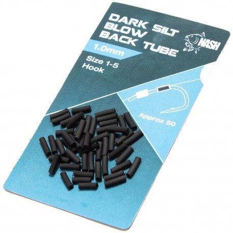 Rurka Nash Blow Back Tube Dark Silt 0,75mm (50szt.)