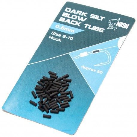 Rurka Nash Blow Back Tube Dark Silt 0,5mm (50szt.)