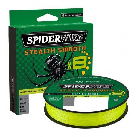 Plecionka SpiderWire Stealth Smooth 8 0,10mm/150m, Yellow