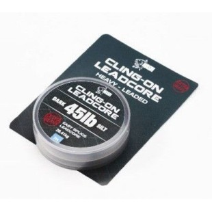 Plecionka przyponowa Nash Cling On Leadcore 45lb/7m, Weed Green