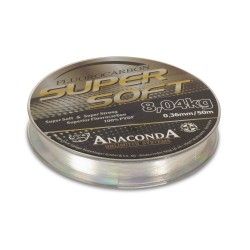 Żyłka przyponowa Anaconda Super Soft Fluorocarbon 0,40mm/50m