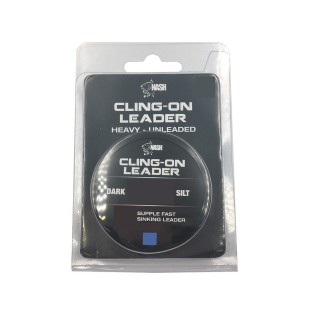 Materiał przyponowy Nash Cling On Leader 40lb/10m - Silt
