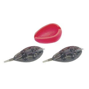 Zestaw: koszyki zanętowe + forma Konger Method Feeder M, 20/30g
