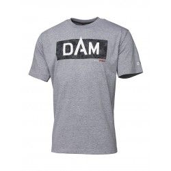 Koszulka DAM Camovision Grey Melange Logo Tee, rozm.M