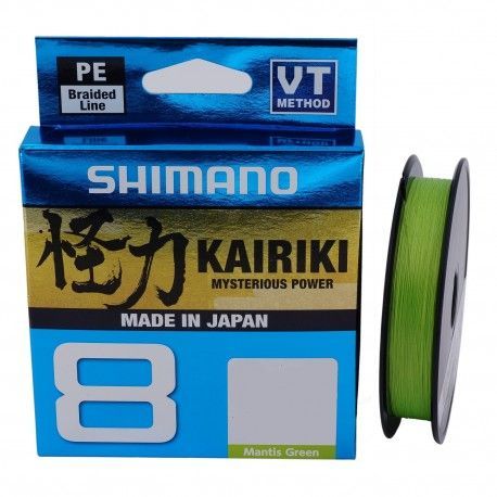 Plecionka Shimano Kairiki 8 0,10mm/150m, Mantis Green