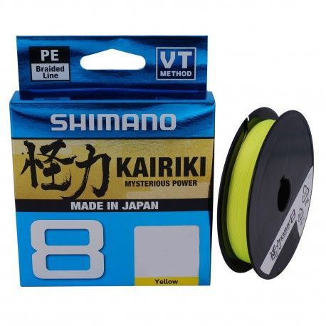 Plecionka Shimano Kairiki 8 0,10mm/150m, Yellow