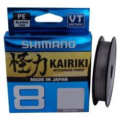 Plecionka Shimano Kairiki 8 0,16mm/150m, Steel Gray