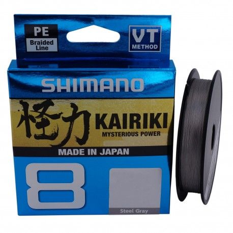 Plecionka Shimano Kairiki 8 0,215mm/300m, Steel Gray
