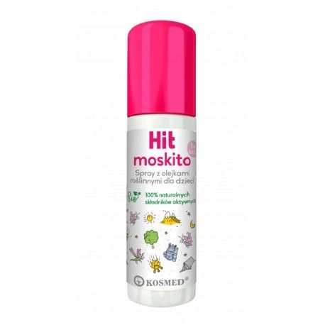 Spray HIT dla dzieci, przeciw komarom, kleszczom i meszkom 100ml