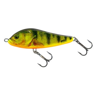 Wobler Salmo Rattlin Slider Floating 8cm, Supernatural Hot Perch