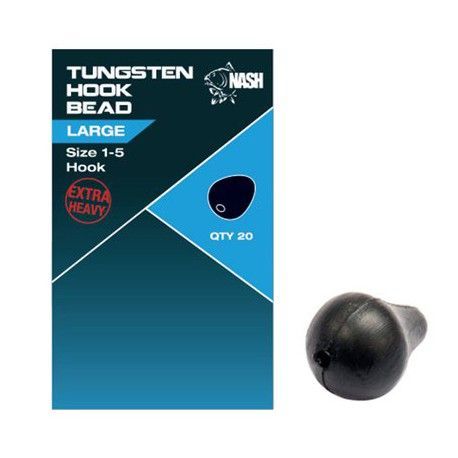 Koralik Nash Tungsten Hook Beads, rozm. S (20szt.)