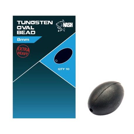 Koralik Nash Tungsten Oval Bead 8mm (10szt.)